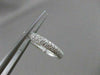 ESTATE 1.10CT DIAMOND 14KT WHITE GOLD 3D ETERNITY WEDDING ANNIVERSARY RING 20825
