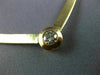 ESTATE .50CT DIAMOND 14K YELLOW GOLD 3D SOLITAIRE FANCY COIL NECKLACE #18982