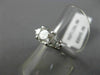 ESTATE 1.20CT DIAMOND 18KT WHITE GOLD 3D CLASSIC 3 STONE LUCIDA ENGAGEMENT RING