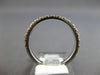 1.10CT DIAMOND 14KT WHITE GOLD 2MM ETERNITY COMFORT FIT WEDDING ANNIVERSARY RING