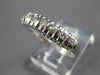 ANTIQUE .35CT OLD MINE DIAMOND 14K WHITE GOLD 3D WEDDING ANNIVERSARY RING #27862