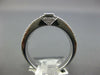 2.0CT DIAMOND & AAA SAPPHIRE 18K WHITE GOLD PRINCESS & ROUND SEMI BEZEL FUN RING