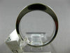 ESTATE 1.45CT PRINCESS DIAMOND 14K WHITE GOLD 3D WEDDING ANNIVERSARY RING #1302
