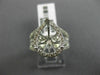 ESTATE LARGE 1.26CT DIAMOND 14K WHITE GOLD PEAR SHAPE SEMI MOUNT ENGAGEMENT RING