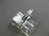 ESTATE .75CT PRINCESS CUT DIAMOND 18K WHITE GOLD CLASSIC ANNIVERSARY RING #18465