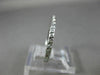 ESTATE .34CT ROUND DIAMOND 14KT WHITE GOLD 3D ETERNITY ANNIVERSARY RING #26304