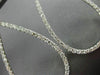 ESTATE LARGE 1.31CT DIAMOND 14KT WHITE GOLD PEAR ETOILE CLIP ON HANGING EARRINGS