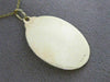 ANTIQUE LARGE .10CT SAPPHIRE PEARL 14K YELLOW GOLD HAPPY BIRTHDAY PENDANT #21188