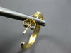 ESTATE 1.0CT DIAMOND 14KT YELLOW GOLD CLASSIC GRADUATING HOOP HANGING EARRINGS