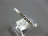 ESTATE .39CT DIAMOND 14K WHITE GOLD CLASSIC ROUND 2.5MM WEDDING ANNIVERSARY RING