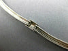 ANTIQUE 1CT DIAMOND 14K WHITE GOLD 3D CLASSIC LINK ITALIAN NECKLACE #15797