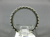 ESTATE 1.0CT DIAMOND 14KT WHITE GOLD 3D 2mm SHARE PRONG WEDDING ANNIVERSARY RING