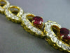 ESTATE LARGE 36.0CT DIAMOND & AAA RUBY 18KT WHITE & YELLOW GOLD CHOKER NECKLACE