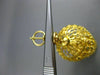 ANTIQUE 22KT YELLOW GOLD HANDCRAFTED FILIGREE CHANDELIER HANGING EARRINGS #25283