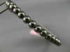 ESTATE .60CT DIAMOND AMETHYST & PINK QUARTZ 14KT BLACK GOLD 3D BANGLE BRACELET
