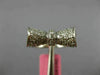 ESTATE .81CT DIAMOND WHITE GOLD 3D CLASSIC DOUBLE SIDED BOW FUN LOVE RING