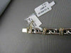ESTATE WIDE 8mm 14KT TWO TONE 1.0CTW DIAMOND BRACELET