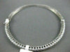 ESTATE NARROW 2.76CT DIAMOND 14KT WHITE GOLD ETERNITY BANGLE SIMPLY STUNNING!!