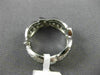 ANTIQUE 1.10CT OLD MINE DIAMOND PLATINUM ETERNITY WEDDING ANNIVERSARY RING #9425