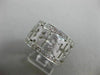 ESTATE LARGE .50CT DIAMOND 14K GOLD CLASSIC MATTE & SHINY OPEN FILIGREE FUN RING