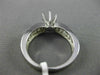 ESTATE .90CT DIAMOND 14KT WHITE GOLD CLASSIC 6 PRONG SEMI MOUNT ENGAGEMENT RING