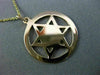 ESTATE 14K YELLOW GOLD 3D HANDCRAFTED STAR OF DAVID ZION FILIGREE PENDANT #26157
