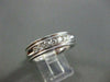 ESTATE WIDE .56CT DIAMOND 14KT WHITE GOLD 7 STONE ANNIVERSARY WEDDING RING #2603