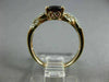 1.42CT DIAMOND & AAA BRAZILIAN GARNET 14K WHITE & ROSE GOLD OVAL ENGAGEMENT RING