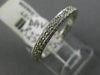 ESTATE .50CT DIAMOND 14KT WHITE GOLD 3D DOUBLE SIDED ETERNITY ANNIVERSARY RING