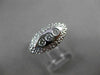 ESTATE .14CT DIAMOND 14KT WHITE & YELLOW GOLD MARQUISE SHAPE 3 STONE RING #21029