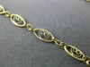 ANTIQUE LARGE 2.30CT DIAMOND & AAA SAPPHIRE 14KT TWO TONE GOLD NECKLACE #26434