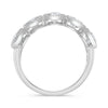 1.75CT DIAMOND 14KT WHITE GOLD 3D ROUND 5 STONE SEMI ETERNITY ANNIVERSARY RING