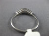 ESTATE .35CT DIAMOND 14KT WHITE GOLD 7 STONE "V" SHAPE ANNIVERSARY RING #18170