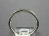 ESTATE .38CT DIAMOND 14KT WHITE GOLD 3D CLASSIC CHANNEL ANNIVERSARY RING #18944