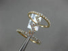ESTATE LARGE .67CT ROUND DIAMOND 18KT ROSE GOLD 3D ZIG ZAG OPEN LOVE FUN RING