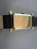 ANTIQUE 14KT GOLD SQUARE FACE BULOVA MEN'S WATCH SIMPLE & CLASSIC #21622
