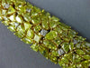 ESTATE MASSIVE 35.46CT WHITE & FANCY YELLOW DIAMOND 18KT WHITE GOLD 3D BRACELET