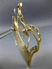 ESTATE SAMMY DAVIS JR 1.40CT DIAMOND 18K WHITE ROSE GOLD FISH PIN BROOCH #20064