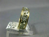 ANTIQUE .35CT DIAMOND 14K WHITE YELLOW GOLD FILIGREE ETERNITY WEDDING RING 21370