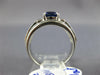 2.03CT DIAMOND & AAA SAPPHIRE PLATINUM ROUND BAGUETTE & PRINCESS MENS PINKY RING