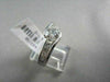 ESTATE 1.44CT ROUND & PRINCESS DIAMOND 14KT WHITE GOLD ENGAGEMENT RING AMAZING!!