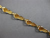 ESTATE 14KT YELLOW GOLD 3D CLASSIC 5MM MULTI SLIPPER FUN LOVE BRACELET #27918