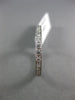 ESTATE .85CT DIAMOND 14KT WHITE GOLD FILIGREE ETERNITY ANNIVERSARY RING #16121