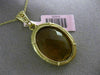 ESTATE LARGE 20.0CT AAA CITRINE 14KT YELLOW GOLD WOVEN FILIGREE FLOATING PENDANT