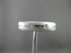 ESTATE WIDE 0.30CTW DIAMOND 14KT WHITE GOLD ETOILE MENS RING FASHIONABLE #15000