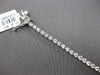 ESTATE 2.80CT DIAMOND 14KT WHITE GOLD 3D 2.5MM CLASSIC TENNIS BRACELET