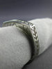 ESTATE .45CT PRINCESS DIAMOND 14KT WHITE GOLD FILIGREE ANNIVERSARY RING #10360