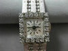 ANTIQUE .45CT OLD MINE DIAMOND 18KT WHITE GOLD FORTIS 17 JEWELS WATCH #18918