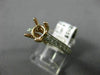 ESTATE .48CT DIAMOND 14KT 2 TONE GOLD 3D LUCIDA ROUND SEMI MOUNT ENGAGEMENT RING