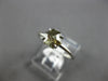 1.15CT CHOCOLATE FANCY DIAMOND 18KT WHITE GOLD SOLITAIRE HEXAGON ENGAGEMENT RING